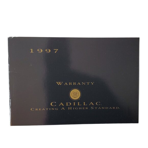 1997 Cadillac Seville Owners Manual, Brochure, Maintenance Log, Warranty w/ Case - Picture 7 of 8